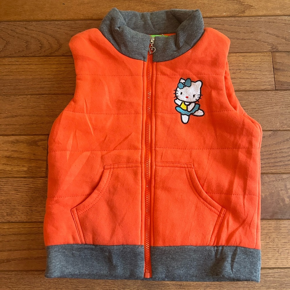90s Hello Kitty puffer vest